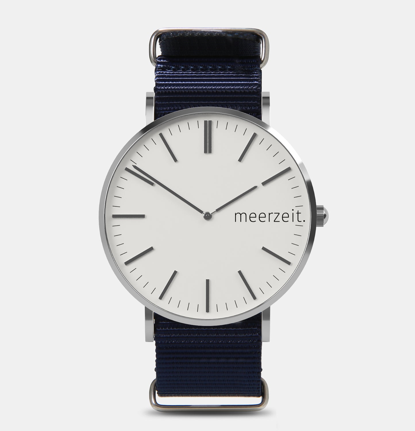 heimathafen - eversand. - nylon blau - meer.zeit Uhr, meerzeitStore, meerzeit. GmbH