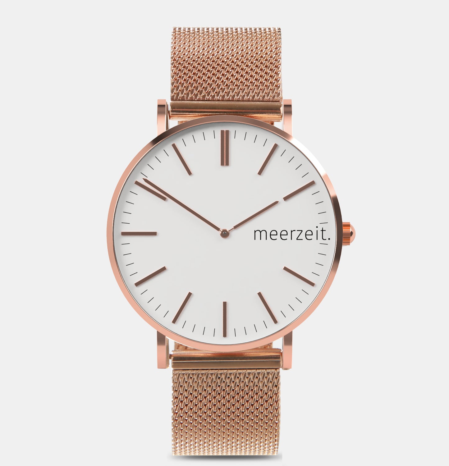 heimathafen - leysand. - mesh rosé - meer.zeit Uhr, meerzeitStore, meerzeit. GmbH