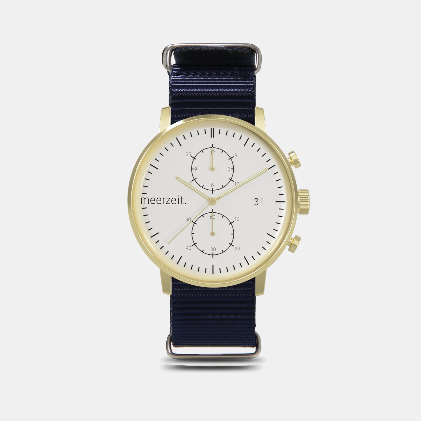 kompass - O° - nylon blau - meer.zeit Uhr, meerzeitStore, meerzeit. GmbH