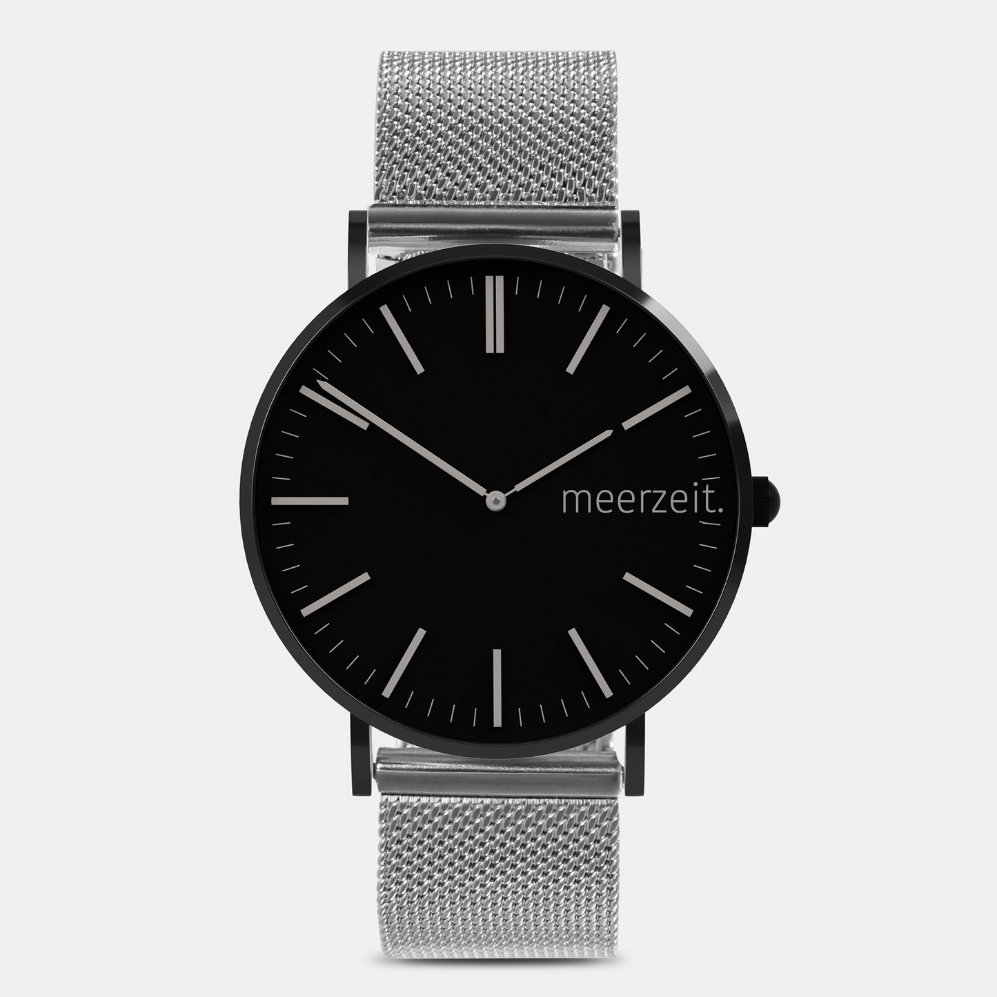 heimathafen - dunkersand. - mesh silber - meer.zeit Uhr, meerzeitStore, meerzeit. GmbH