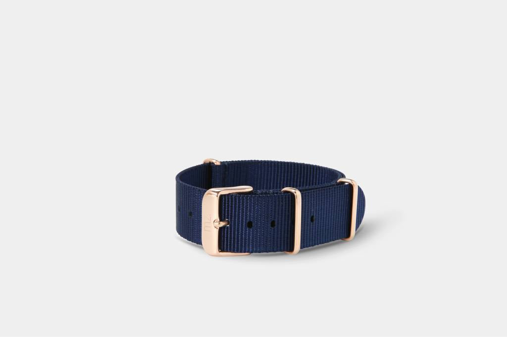 Nylonstrap blau-rosé - meer.zeit , meerzeitStore, meerzeit. GmbH