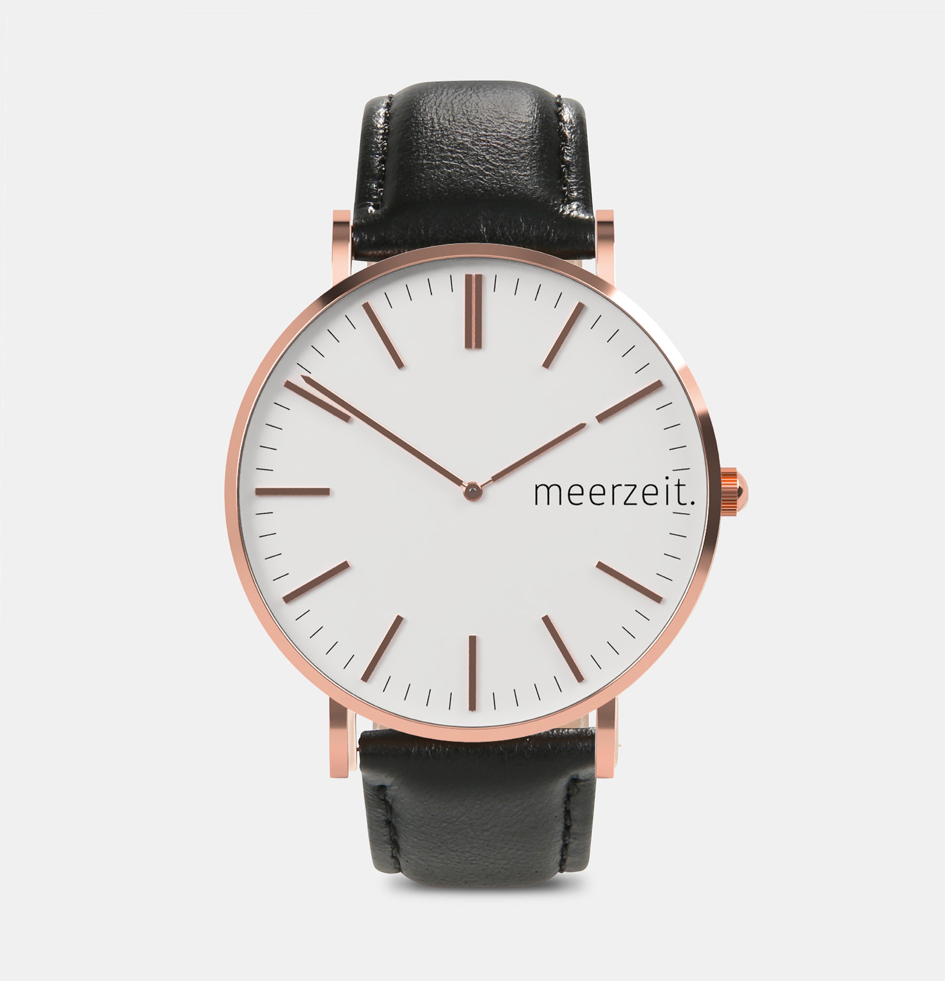 heimathafen - leysand. - leder schwarz - meer.zeit  Uhr, meerzeitStore, meerzeit. GmbH