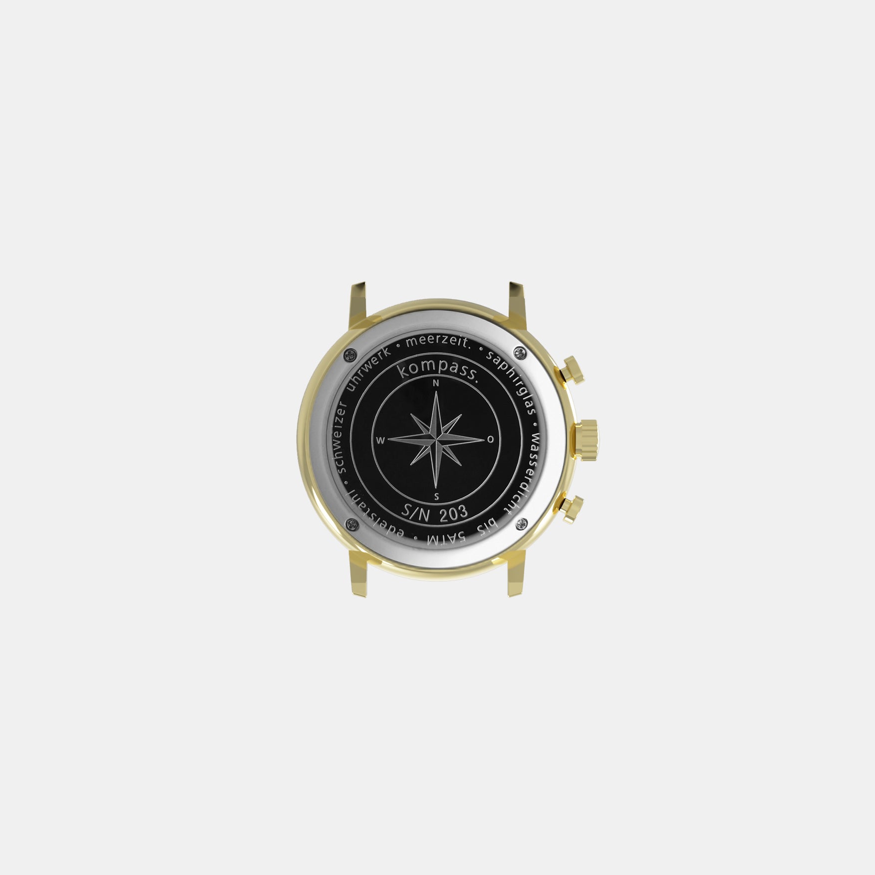 kompass - O° - wildleder grau - meer.zeit  Uhr, meerzeitStore, meerzeit. GmbH