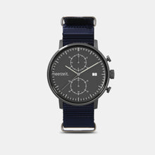 Lade ein Bild in den Galerie-Viewer, kompass - WNW° - nylon blau - meer.zeit  Uhr, meerzeitStore, meerzeit. GmbH