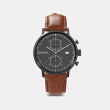 Lade ein Bild in den Galerie-Viewer, kompass - SW° - leder braun - meer.zeit  Uhr, meerzeitStore, meerzeit. GmbH
