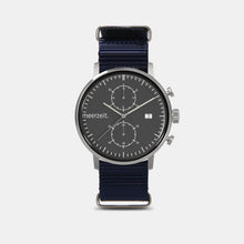 Lade ein Bild in den Galerie-Viewer, kompass - NNO° - nylon blau - meer.zeit  Uhr, meerzeitStore, meerzeit. GmbH