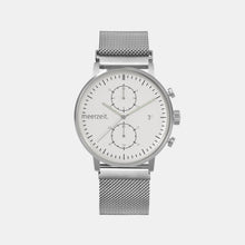 Lade ein Bild in den Galerie-Viewer, kompass - N° - mesh silber - meer.zeit  Uhr, meerzeitStore, meerzeit. GmbH